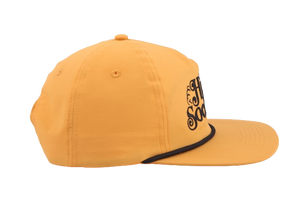 Snap Back 6 Panel- GOLD